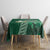 Ireland 2024 Rugby Tablecloth Irish Shamrock Celtic Cross - Wonder Print Shop