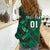 Ireland 2024 Rugby Women Casual Shirt Irish Shamrock Celtic Cross - Wonder Print Shop