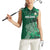 Ireland 2024 Rugby Women Sleeveless Polo Shirt Irish Shamrock Celtic Cross - Wonder Print Shop