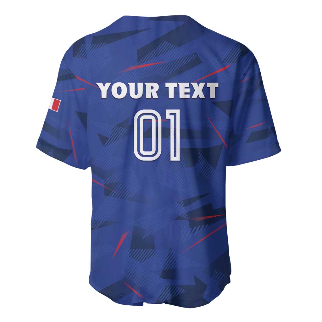 France 2024 Rugby Baseball Jersey Bravo Les Bleus - Wonder Print Shop