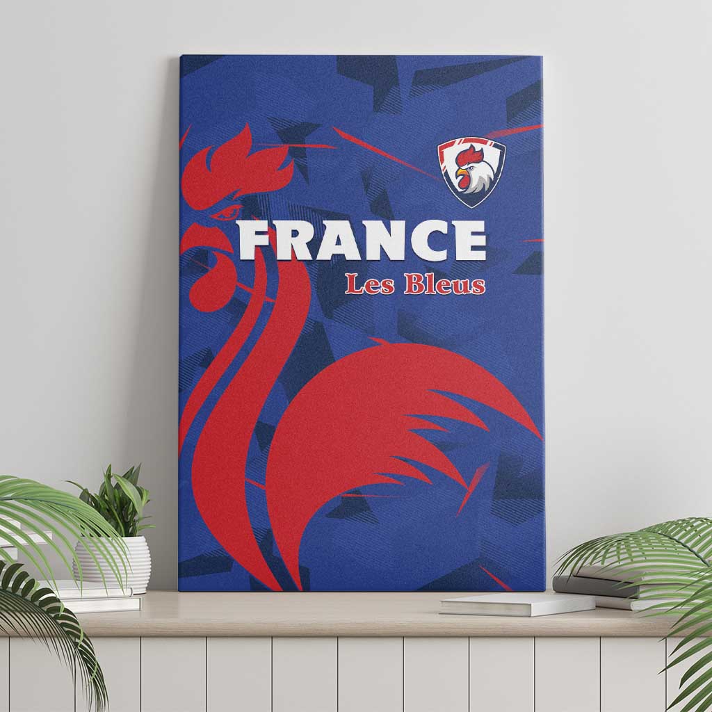 France 2024 Rugby Canvas Wall Art Bravo Les Bleus - Wonder Print Shop
