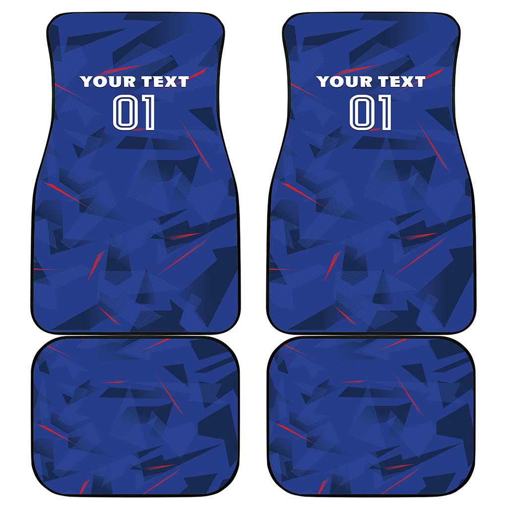 France 2024 Rugby Car Mats Bravo Les Bleus - Wonder Print Shop