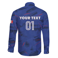 France 2024 Rugby Family Matching Long Sleeve Bodycon Dress and Hawaiian Shirt Bravo Les Bleus - Wonder Print Shop