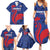 France 2024 Rugby Family Matching Summer Maxi Dress and Hawaiian Shirt Bravo Les Bleus - Wonder Print Shop