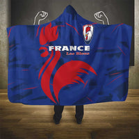 France 2024 Rugby Hooded Blanket Bravo Les Bleus