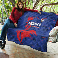 France 2024 Rugby Quilt Bravo Les Bleus - Wonder Print Shop