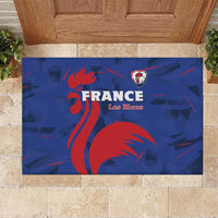 France 2024 Rugby Rubber Doormat Bravo Les Bleus - Wonder Print Shop