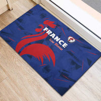 France 2024 Rugby Rubber Doormat Bravo Les Bleus - Wonder Print Shop
