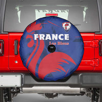 France 2024 Rugby Spare Tire Cover Bravo Les Bleus - Wonder Print Shop
