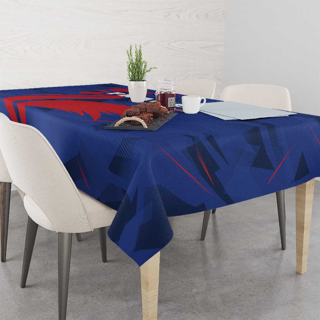 France 2024 Rugby Tablecloth Bravo Les Bleus - Wonder Print Shop