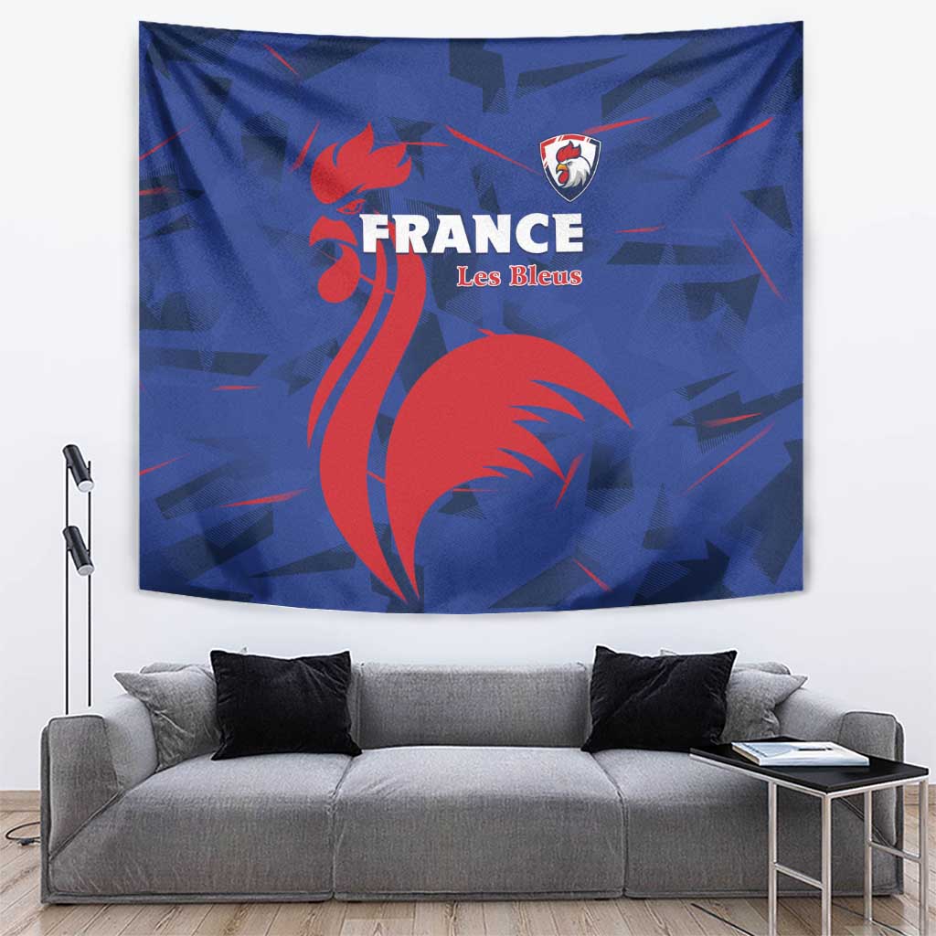France 2024 Rugby Tapestry Bravo Les Bleus - Wonder Print Shop