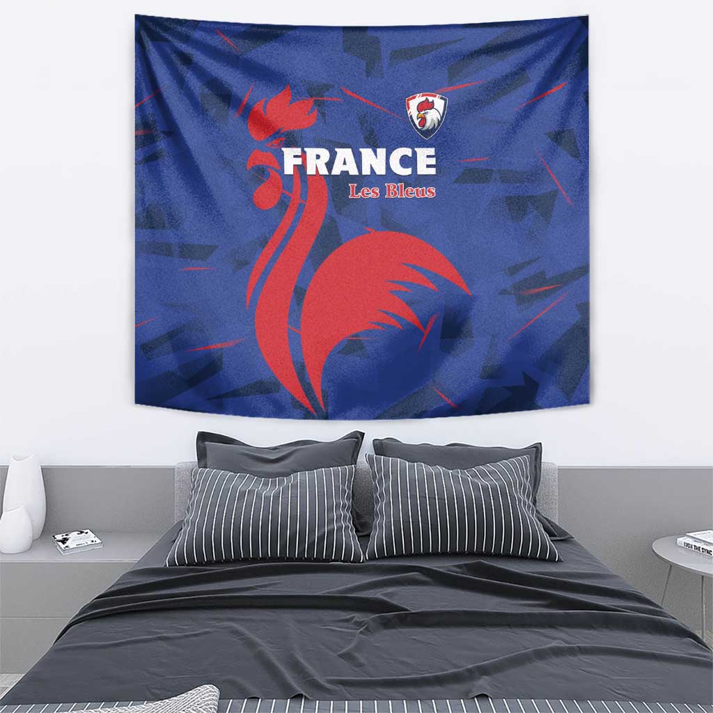 France 2024 Rugby Tapestry Bravo Les Bleus - Wonder Print Shop