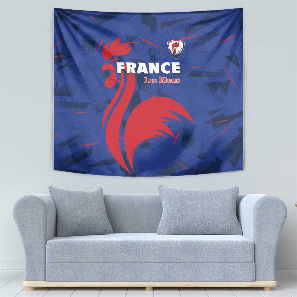 France 2024 Rugby Tapestry Bravo Les Bleus - Wonder Print Shop