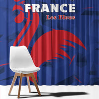France 2024 Rugby Window Curtain Bravo Les Bleus - Wonder Print Shop
