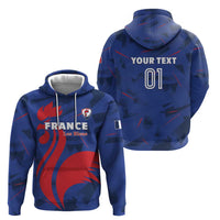 France 2024 Rugby Zip Hoodie Bravo Les Bleus - Wonder Print Shop