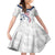 USA 2024 Rugby Family Matching Short Sleeve Bodycon Dress and Hawaiian Shirt Soar Like an Eagle White Version - Wonder Print Shop