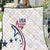 USA 2024 Rugby Quilt Soar Like an Eagle White Version - Wonder Print Shop