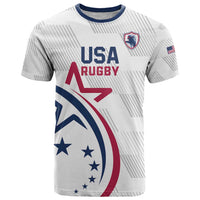 USA 2024 Rugby T Shirt Soar Like an Eagle White Version - Wonder Print Shop