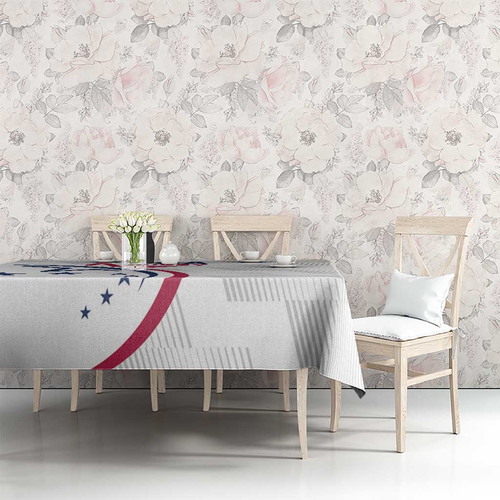 USA 2024 Rugby Tablecloth Soar Like an Eagle White Version - Wonder Print Shop