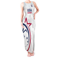 USA 2024 Rugby Tank Maxi Dress Soar Like an Eagle White Version - Wonder Print Shop