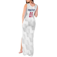 USA 2024 Rugby Tank Maxi Dress Soar Like an Eagle White Version - Wonder Print Shop