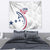 USA 2024 Rugby Tapestry Soar Like an Eagle White Version - Wonder Print Shop