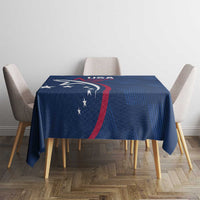 USA 2024 Rugby Tablecloth Soar Like an Eagle Blue Version - Wonder Print Shop