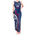 USA 2024 Rugby Tank Maxi Dress Soar Like an Eagle Blue Version - Wonder Print Shop