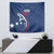 USA 2024 Rugby Tapestry Soar Like an Eagle Blue Version - Wonder Print Shop