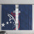USA 2024 Rugby Window Curtain Soar Like an Eagle Blue Version - Wonder Print Shop