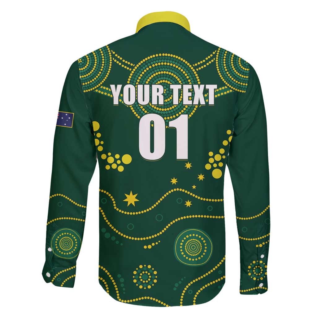 Australia 2024 Rugby Family Matching Long Sleeve Bodycon Dress and Hawaiian Shirt Go Wallabies - Wonder Print Shop