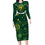 Australia 2024 Rugby Family Matching Long Sleeve Bodycon Dress and Hawaiian Shirt Go Wallabies - Wonder Print Shop