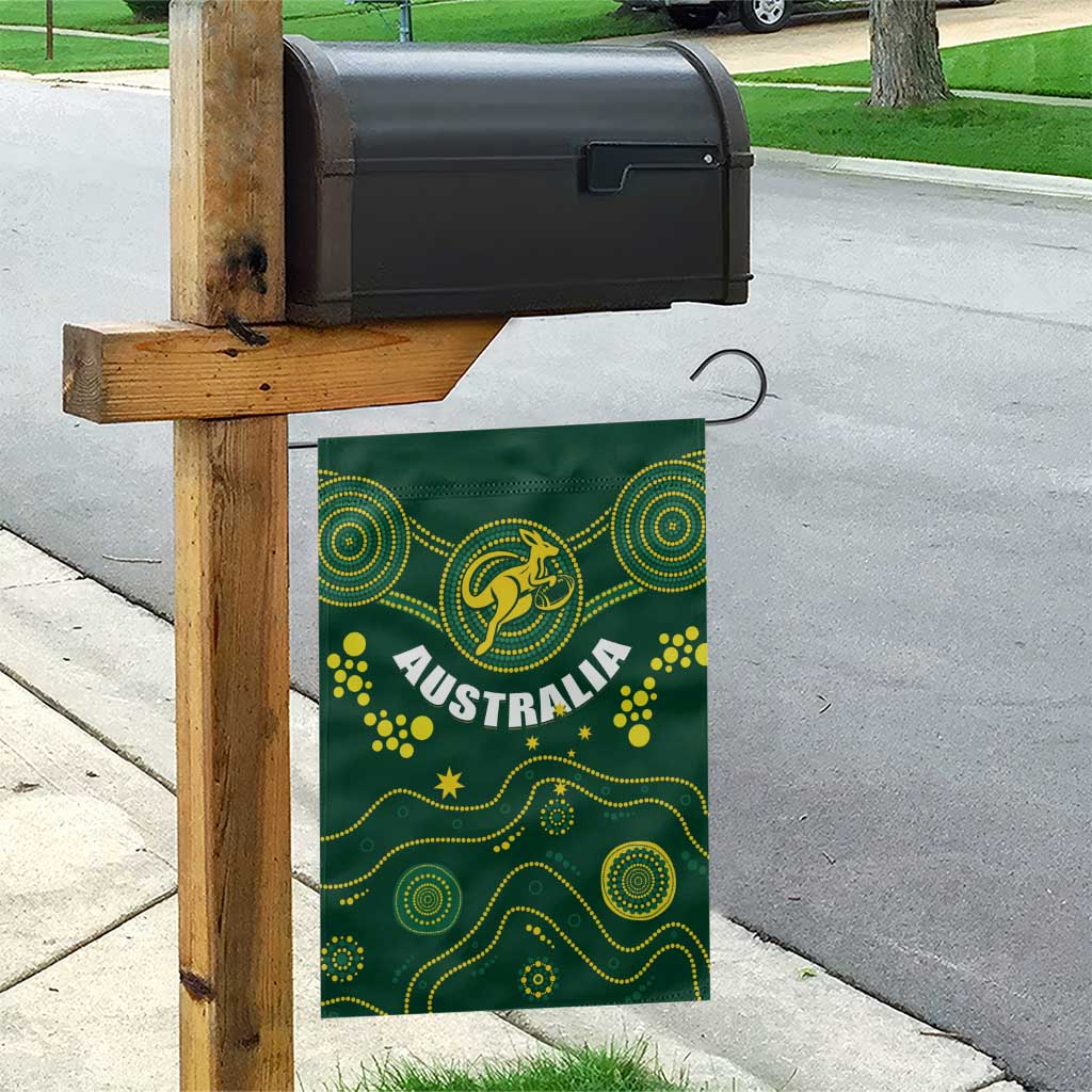 Australia 2024 Rugby Garden Flag Go Wallabies - Wonder Print Shop