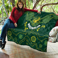Australia 2024 Rugby Quilt Go Wallabies - Wonder Print Shop