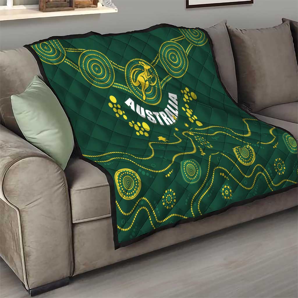 Australia 2024 Rugby Quilt Go Wallabies - Wonder Print Shop