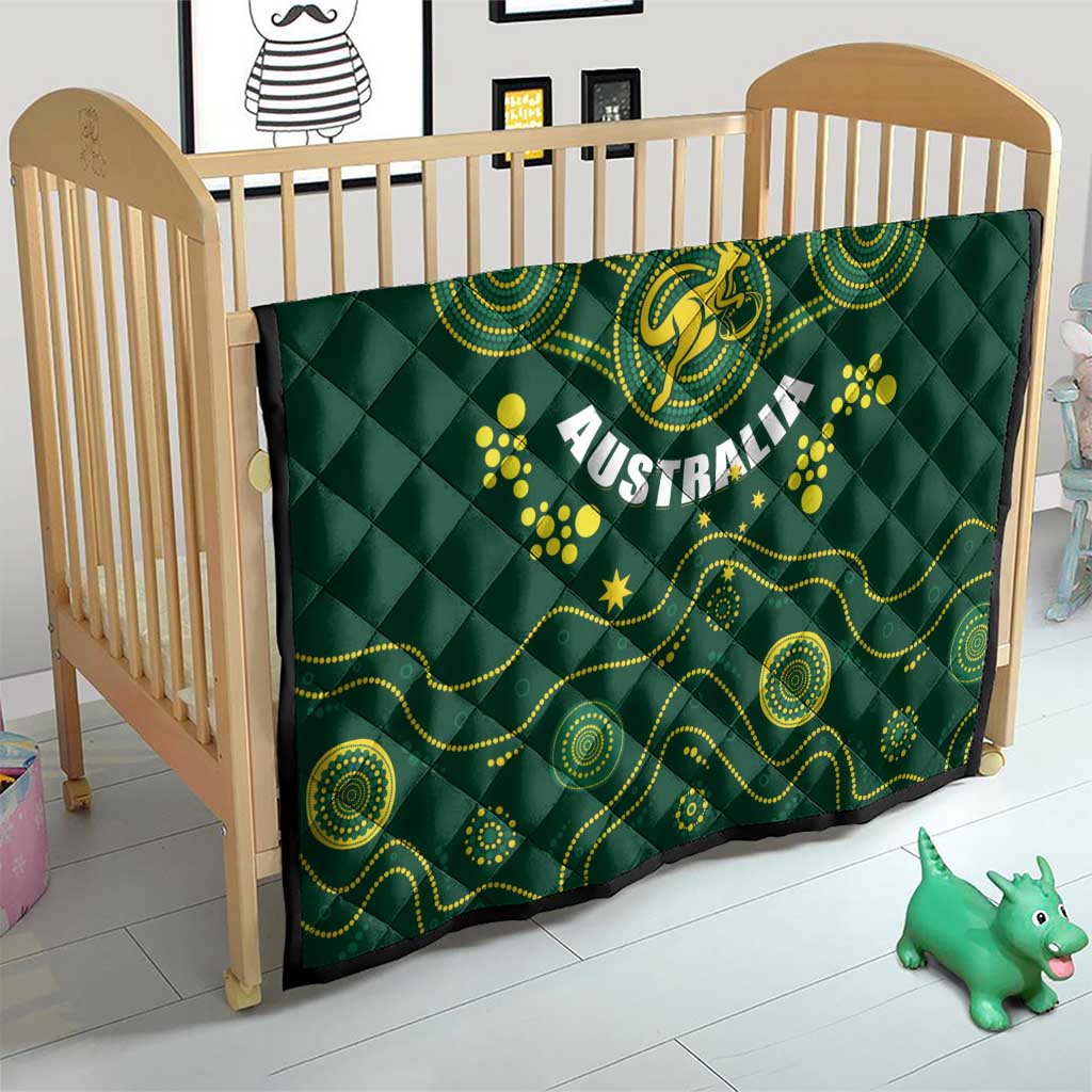 Australia 2024 Rugby Quilt Go Wallabies - Wonder Print Shop
