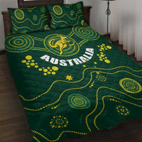 Australia 2024 Rugby Quilt Bed Set Go Wallabies - Wonder Print Shop