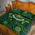 Australia 2024 Rugby Quilt Bed Set Go Wallabies - Wonder Print Shop