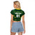 Australia 2024 Rugby Raglan Cropped T Shirt Go Wallabies - Wonder Print Shop