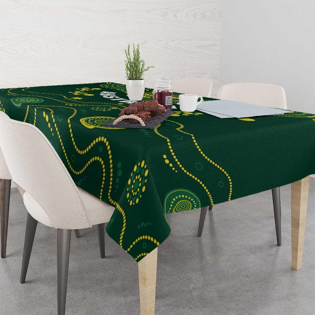 Australia 2024 Rugby Tablecloth Go Wallabies - Wonder Print Shop