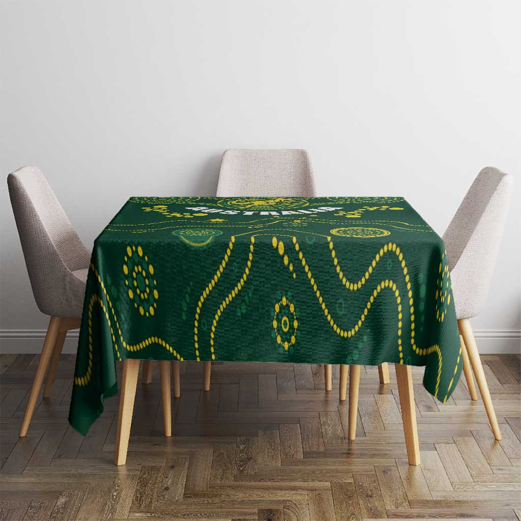 Australia 2024 Rugby Tablecloth Go Wallabies - Wonder Print Shop