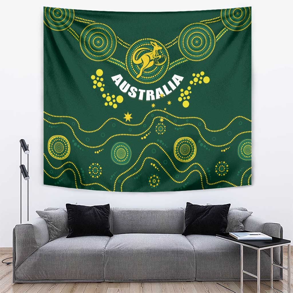 Australia 2024 Rugby Tapestry Go Wallabies - Wonder Print Shop