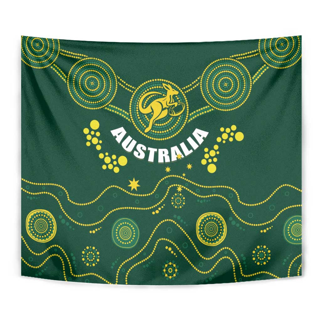 Australia 2024 Rugby Tapestry Go Wallabies - Wonder Print Shop