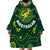 Australia 2024 Rugby Wearable Blanket Hoodie Go Wallabies - Wonder Print Shop
