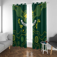 Australia 2024 Rugby Window Curtain Go Wallabies - Wonder Print Shop