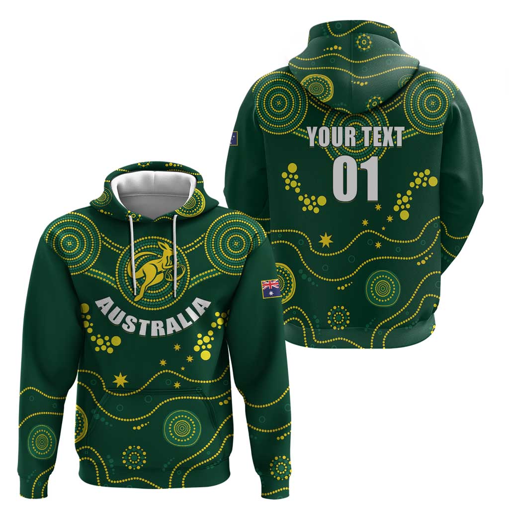 Australia 2024 Rugby Zip Hoodie Go Wallabies - Wonder Print Shop