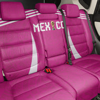 Mexico 2026 Football Pink Back Car Seat Cover Golden Eagle Victory
