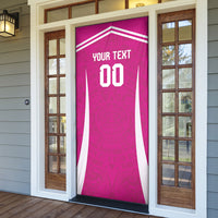 Custom Mexico 2026 Football Pink Door Cover Golden Eagle Victory
