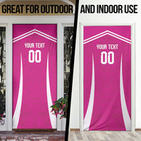 Custom Mexico 2026 Football Pink Door Cover Golden Eagle Victory