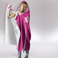 Mexico 2026 Football Pink Hooded Blanket Golden Eagle Victory